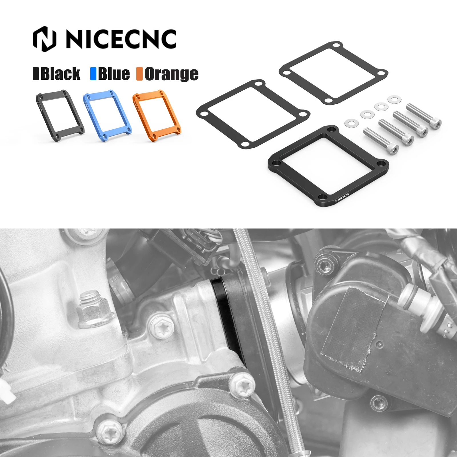 For GasGas EC 300 EC250 EX300 2021-2025 EX250 2022-2023 MC250 2024-2025 NICECNC Reed Valve Spacer Kit Motorcycle Accessories
For GasGas EC 300 EC250 EX300 2021-2025 EX250 2022-2023 MC250 2024-2025 NICECNC Reed Valve Spacer Kit Motorcycle Accessories