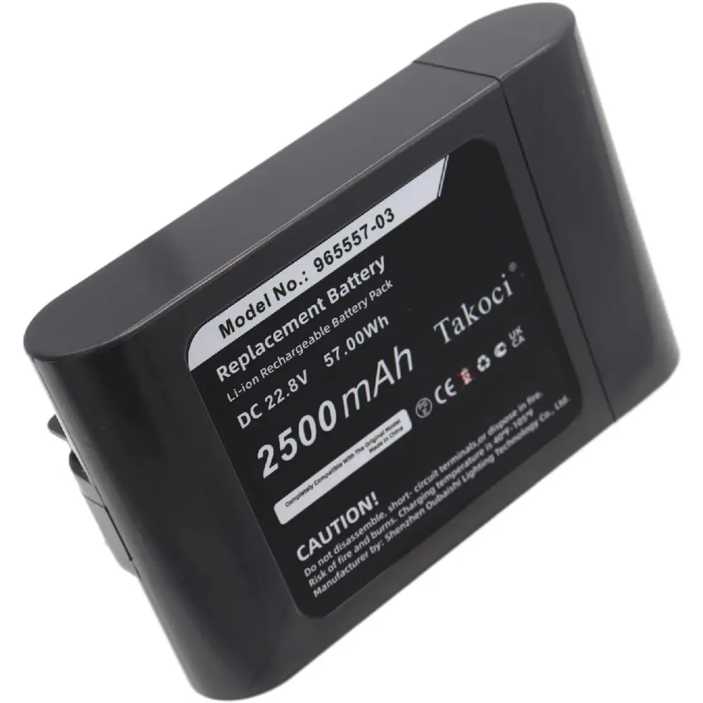 Replacement Battery for Dyson DC31 Animal DC34 DC34 Animal DC35 DC35 Multi floor DC56 DC45 DC45 SV DC44 Animal
Replacement Battery for Dyson DC31 Animal DC34 DC34 Animal DC35 DC35 Multi floor DC56 DC45 DC45 SV DC44 Animal