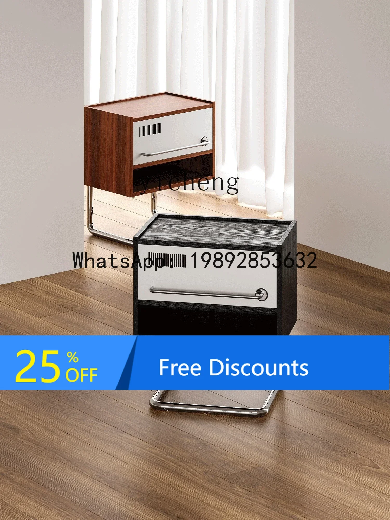 LYY Mid-Ancient Bedside Table Simple Black Small Bauhaus Retro Bedroom Creative Extremely Narrow Storage Cabinet
LYY Mid-Ancient Bedside Table Simple Black Small Bauhaus Retro Bedroom Creative Extremely Narrow Storage Cabinet