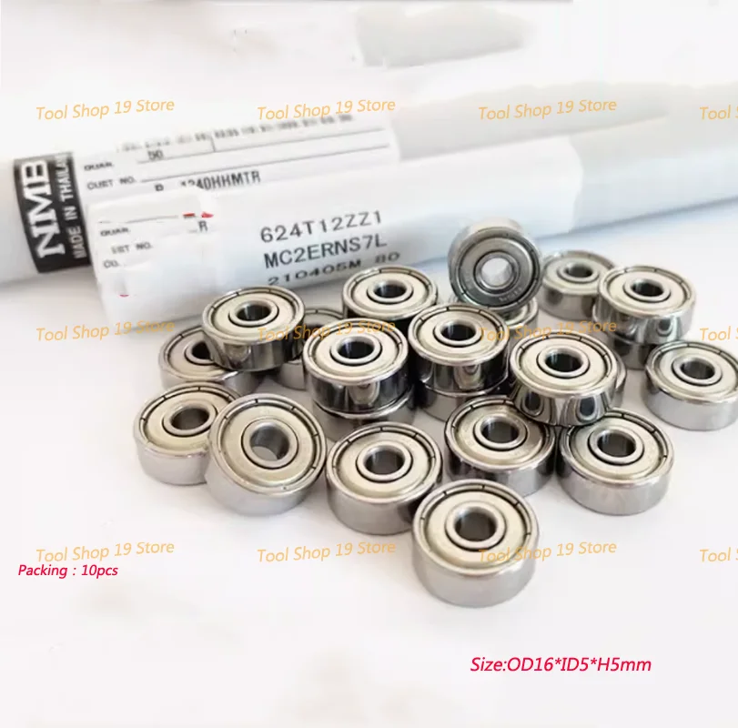 WEDM NMB шарикоподшипник 625 Φ 5 * OD16 * W 5 мм для направляющего роликового режущего станка для проволоки 10 шт.
WEDM NMB шарикоподшипник 625 Φ 5 * OD16 * W 5 мм для направляющего роликового режущего станка для проволоки 10 шт.