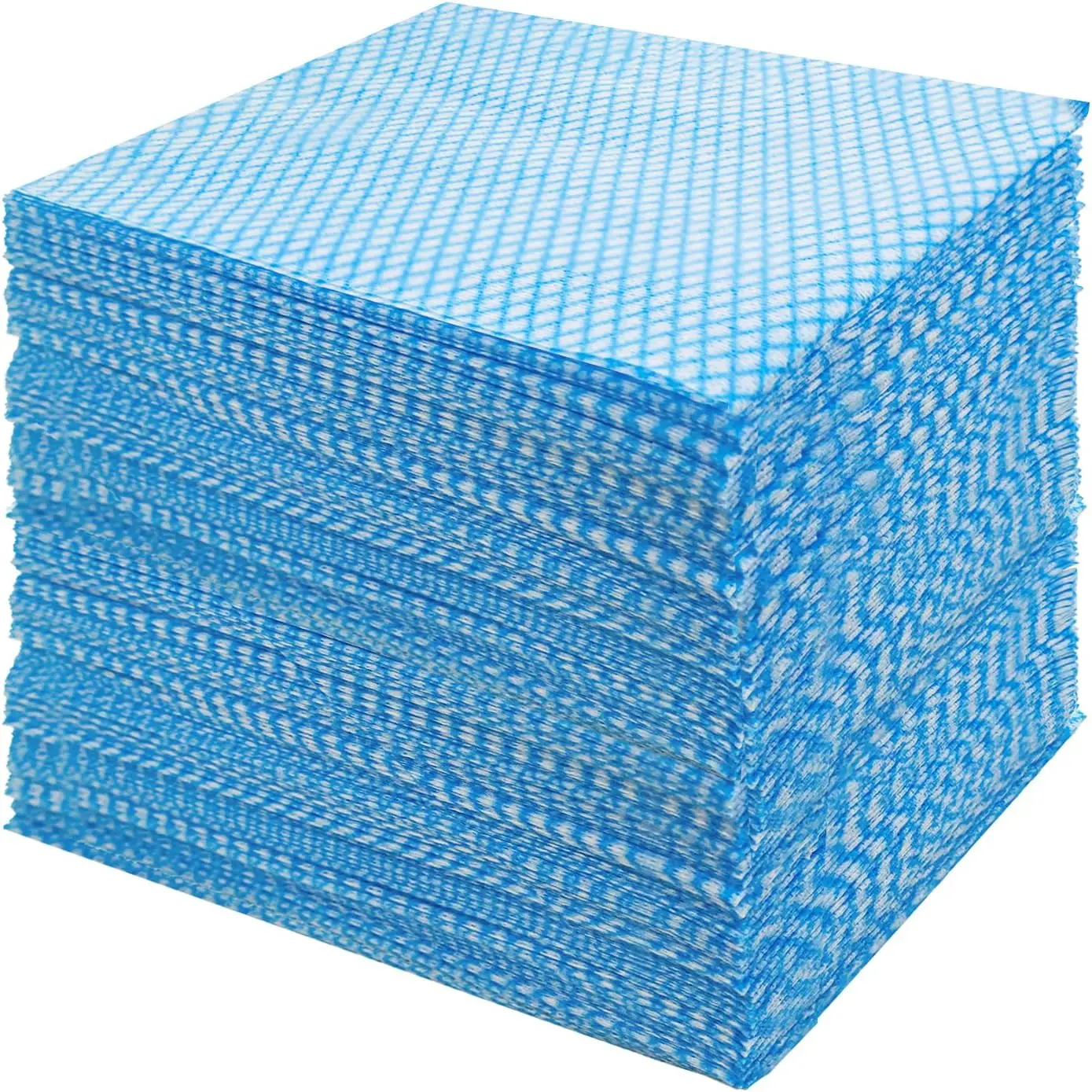 Heavy Duty Disposable Dish Cloths, 100 Counts/Pack, 13.78 x 15.75 inches, Blue
Heavy Duty Disposable Dish Cloths, 100 Counts/Pack, 13.78 x 15.75 inches, Blue