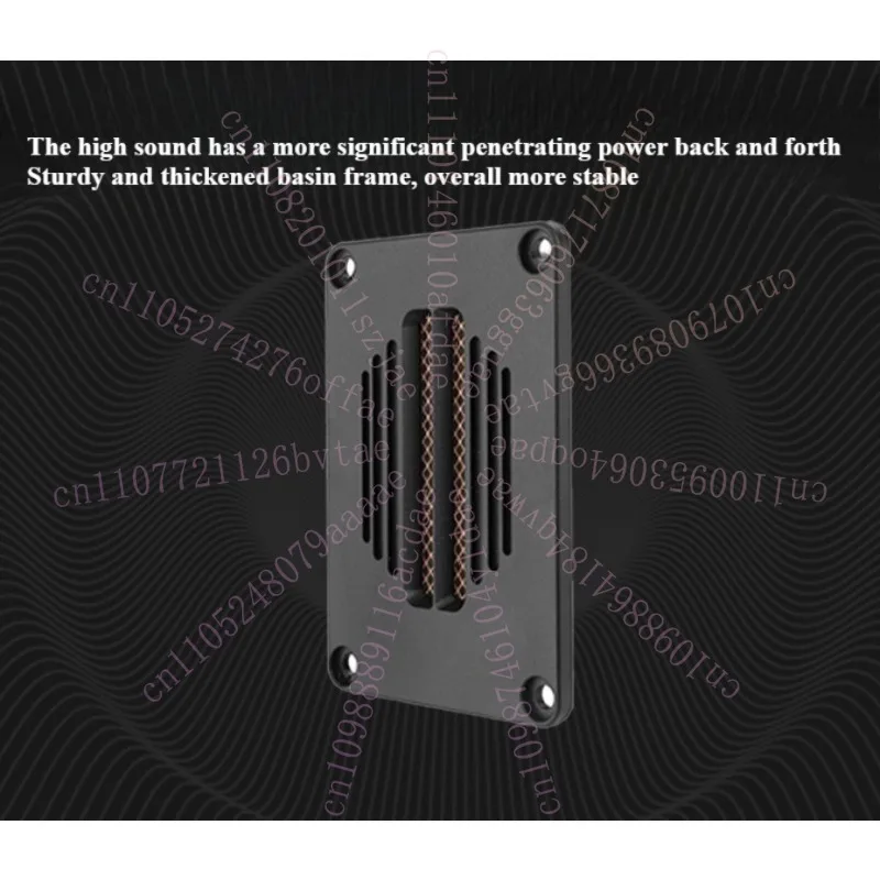 Square Aluminum Strip Belt Type High Pitched Pneumatic Fever Speaker Super Speaker High Frequency High-quality Speaker
Square Aluminum Strip Belt Type High Pitched Pneumatic Fever Speaker Super Speaker High Frequency High-quality Speaker