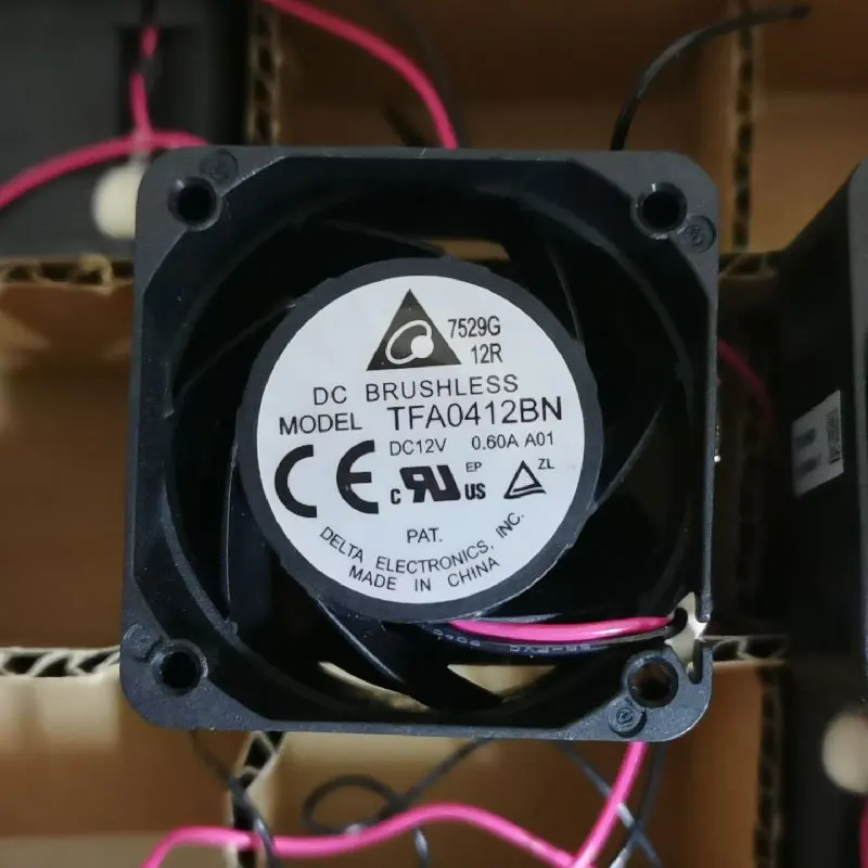 Delta Electronics TFA0412BN A01 DC 12 В 0,60 А 40x40x28 мм 2-проводной охлаждающий вентилятор для сервера
Delta Electronics TFA0412BN A01 DC 12 В 0,60 А 40x40x28 мм 2-проводной охлаждающий вентилятор для сервера