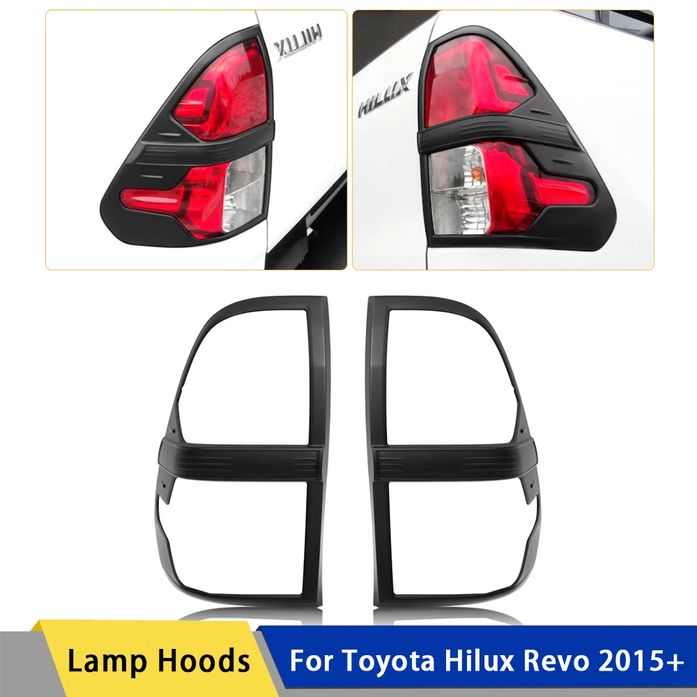 Matte Black Taillight Cover Protector Rear Lamp Hoods For Toyota Hilux 2015-2024 Year Models Auto Part Car Styling 2PCS/SET
Matte Black Taillight Cover Protector Rear Lamp Hoods For Toyota Hilux 2015-2024 Year Models Auto Part Car Styling 2PCS/SET