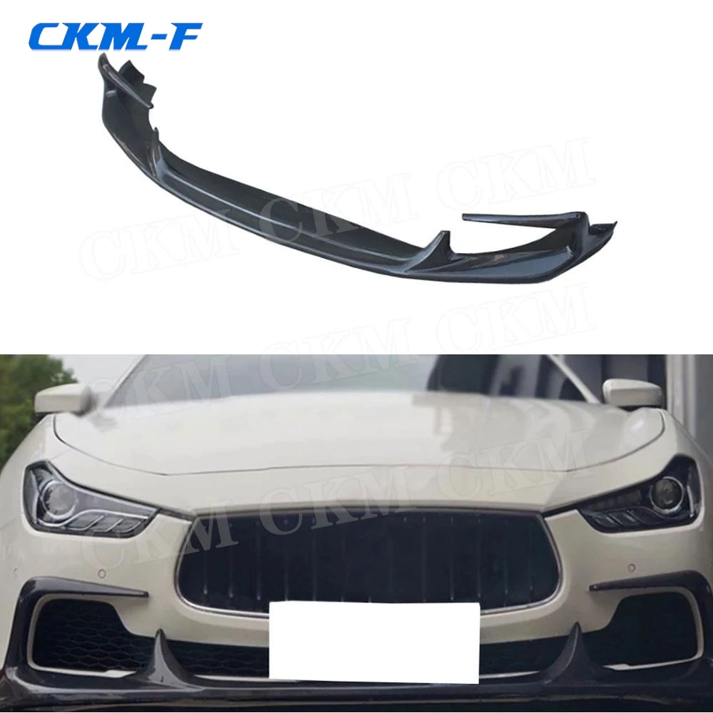 Carbon Fiber Front Bumper Wrap Shovel Chin Lip Spoiler Bodykits for Maserati Ghibli 2014 2015 2016 2017 FRP Car Accessories
Carbon Fiber Front Bumper Wrap Shovel Chin Lip Spoiler Bodykits for Maserati Ghibli 2014 2015 2016 2017 FRP Car Accessories