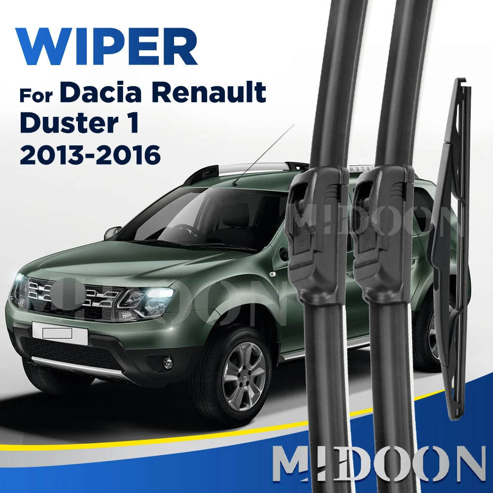 Стеклоочиститель MIDOON для Dacia Renault Duster 1 2013-2016 2014 2015, передние и задние щетки стеклоочистителя, щетки для ветрового стекла 20 "+ 20" + 14"
Стеклоочиститель MIDOON для Dacia Renault Duster 1 2013-2016 2014 2015, передние и задние щетки стеклоочистителя, щетки для ветрового стекла 20 "+ 20" + 14"