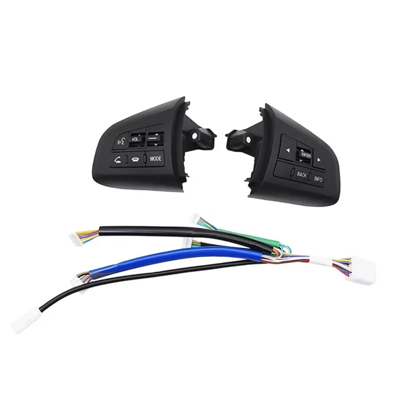 A11M-For Mazda 3 5 CX7 Compatible Car Steering Wheel Audio Control Button Switch With Wiring Harness
A11M-For Mazda 3 5 CX7 Compatible Car Steering Wheel Audio Control Button Switch With Wiring Harness