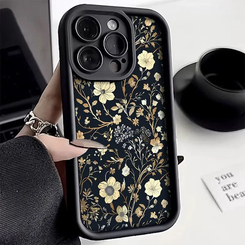 Vintage Small Flower Fashion Print Phone Case For iPhone 17 16 15 14 13 12 11 Pro Max XS XR X 7 8 Plus 16E 17 Air 13 Mini Cover
Vintage Small Flower Fashion Print Phone Case For iPhone 17 16 15 14 13 12 11 Pro Max XS XR X 7 8 Plus 16E 17 Air 13 Mini Cover