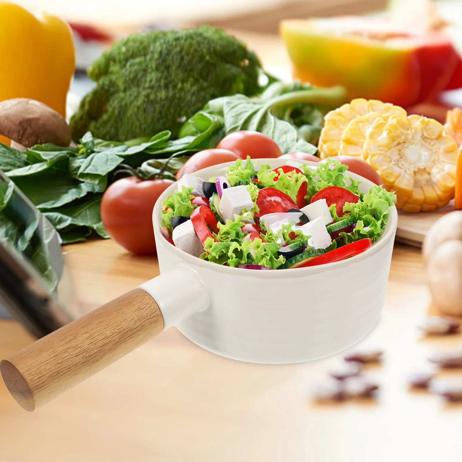 Large Ceramic Soup Bowl Heat Resistant Multipurpose Food Serving Bowl for Noodles Soup Salad Fruit High Temperature Firing
Large Ceramic Soup Bowl Heat Resistant Multipurpose Food Serving Bowl for Noodles Soup Salad Fruit High Temperature Firing