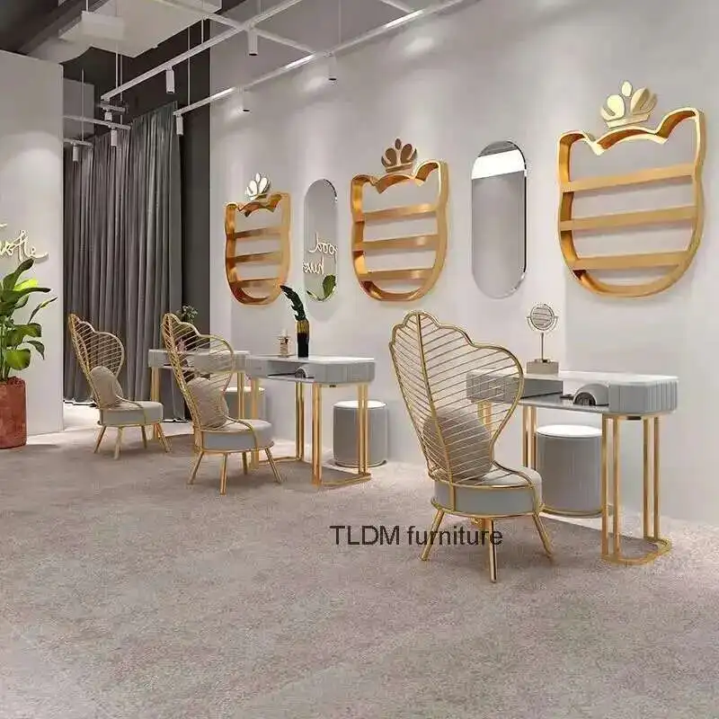 Nordic light luxury Slate Nail Tables Professional Double Manicure Table Salon Furniture beauty salon Manicure Table Chair Set A
Nordic light luxury Slate Nail Tables Professional Double Manicure Table Salon Furniture beauty salon Manicure Table Chair Set A