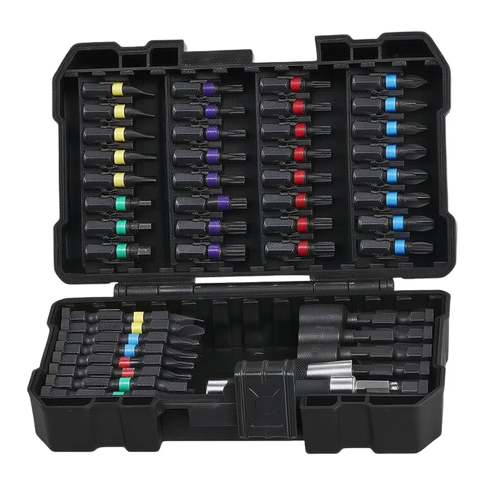 45pcs Multi-functional Screwdriver Set Ratchet Socket Wrench Hex Ph2 Slotted Multi-size Screwdriver Magnetic Repair Tools Kit
45pcs Multi-functional Screwdriver Set Ratchet Socket Wrench Hex Ph2 Slotted Multi-size Screwdriver Magnetic Repair Tools Kit