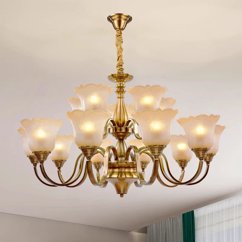 European chandelier American living room main light duplex floor hall retro lighting bedroom light villa lamp living room light
European chandelier American living room main light duplex floor hall retro lighting bedroom light villa lamp living room light