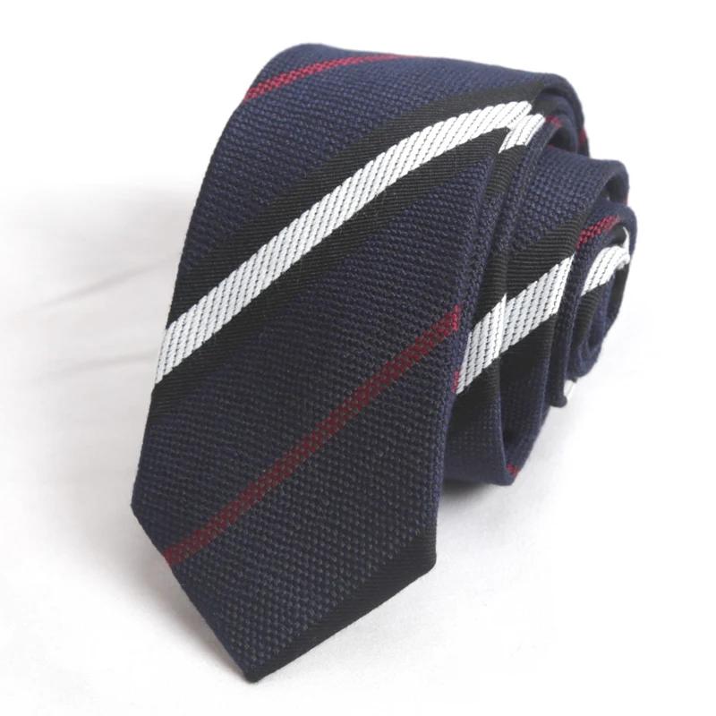Mens Ties 6cm Navy Blue Classic Cotton Handmade Skinny Stripe Neckties Narrow Collar Slim Cashmere Casual Tie Accessories Gift
Mens Ties 6cm Navy Blue Classic Cotton Handmade Skinny Stripe Neckties Narrow Collar Slim Cashmere Casual Tie Accessories Gift