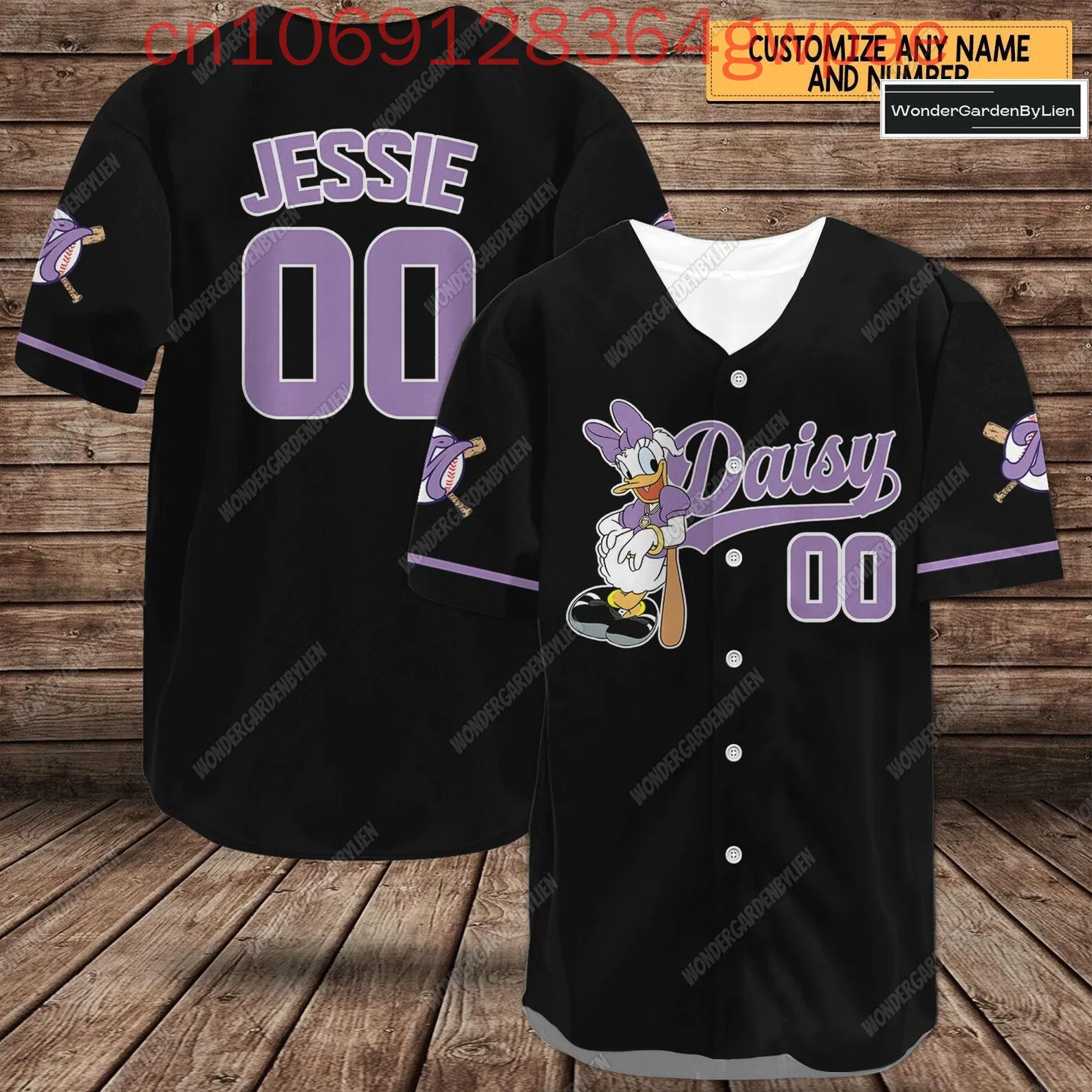 Custom Disney Daisy Duck Baseball Jersey Men's Women Kids Casual Baseball Shirts Tops Baseball Jersey Fashion Short Sleeve Shirt
Custom Disney Daisy Duck Baseball Jersey Men's Women Kids Casual Baseball Shirts Tops Baseball Jersey Fashion Short Sleeve Shirt