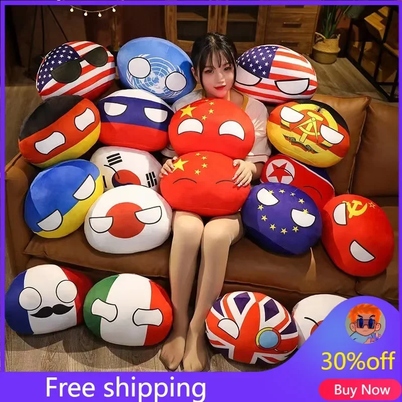 Hot 10/30/40cm Polandball country ball toy plush pendant plush doll country ball sleeping doll birthday gift for children toys
Hot 10/30/40cm Polandball country ball toy plush pendant plush doll country ball sleeping doll birthday gift for children toys
