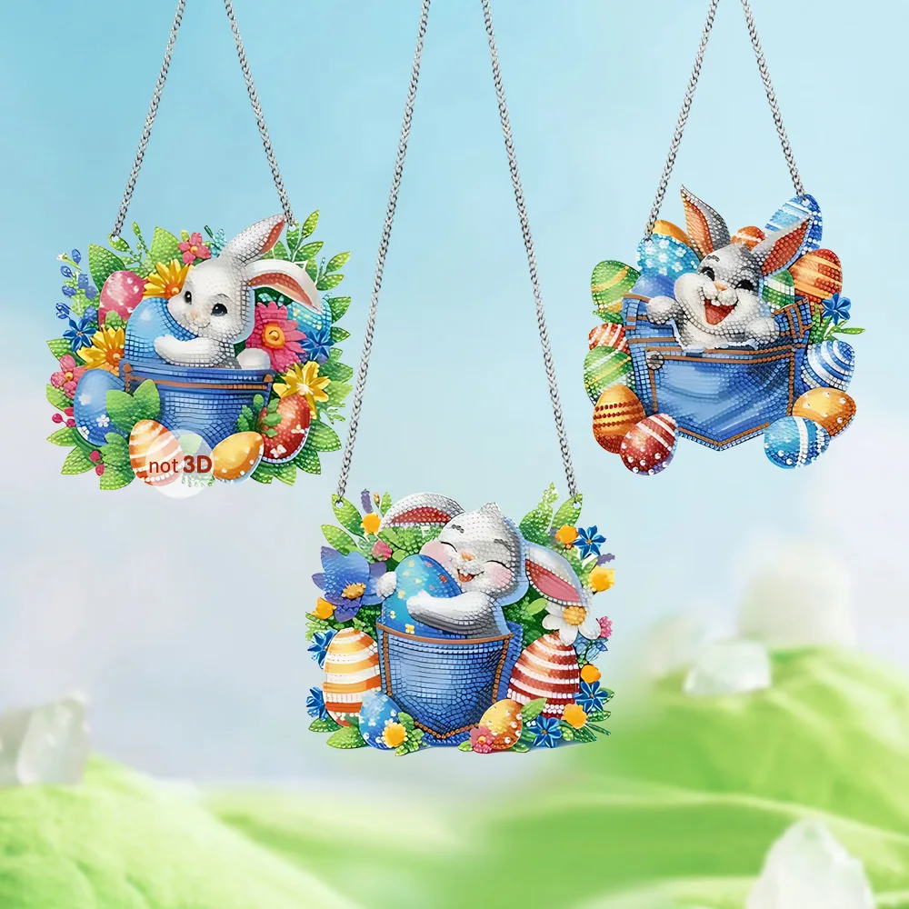 New Cartoon Easter Bunny Egg Hanging Ornament Holiday Atmosphere Ornament Props
New Cartoon Easter Bunny Egg Hanging Ornament Holiday Atmosphere Ornament Props