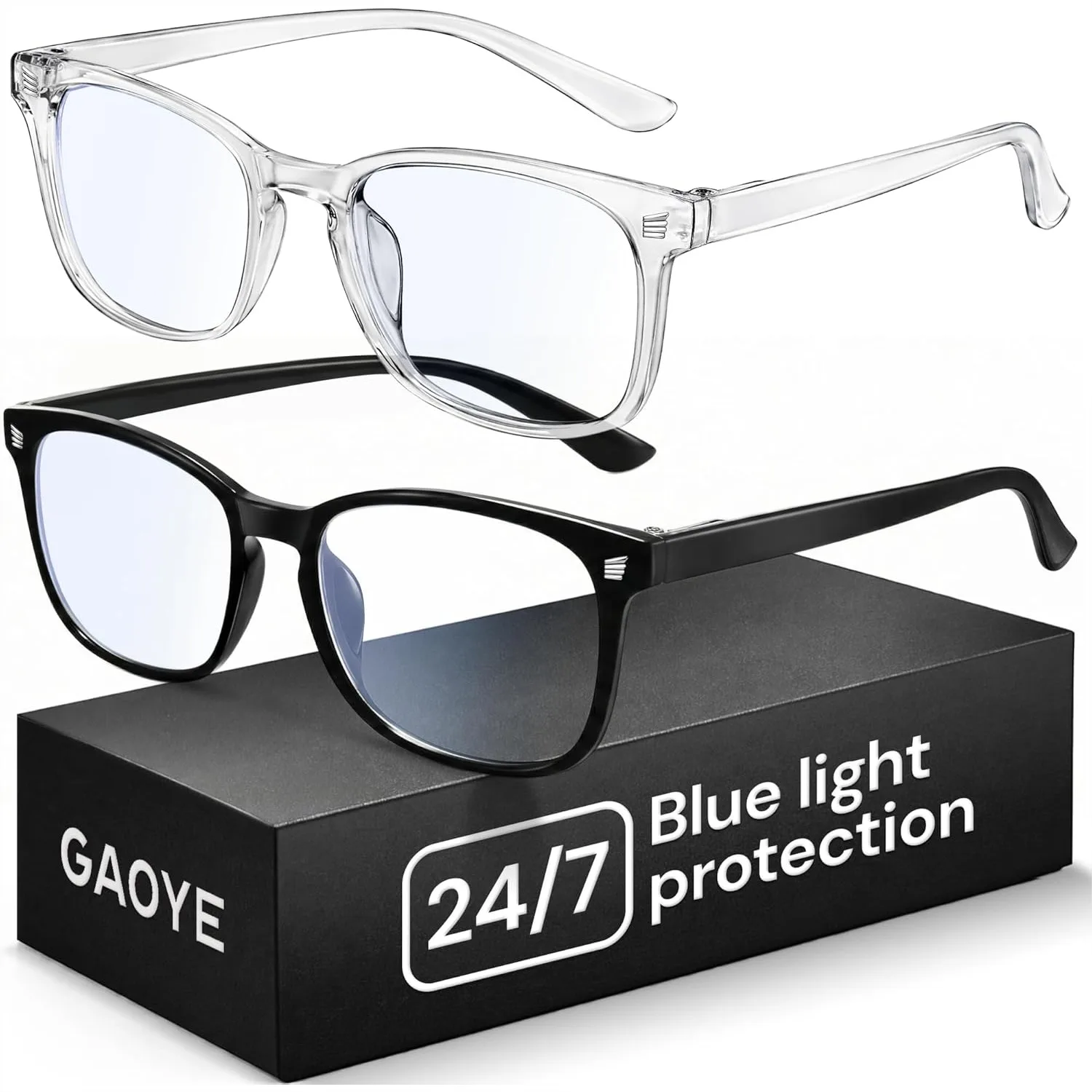 Blue Light Glasses for Women Men Computer Gaming UV Protection Scratch Resistant Comfort Fit
Blue Light Glasses for Women Men Computer Gaming UV Protection Scratch Resistant Comfort Fit