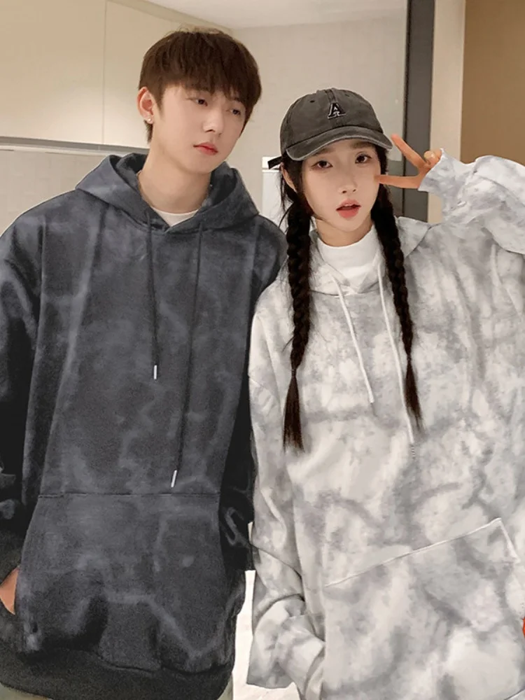 Men's Tie-Dye Hoodie Sweatirt Fce Lined Autumn Winter New Sle Heavyweight Hardwearing Casual Chic Couple Jaet
Men's Tie-Dye Hoodie Sweatirt Fce Lined Autumn Winter New Sle Heavyweight Hardwearing Casual Chic Couple Jaet