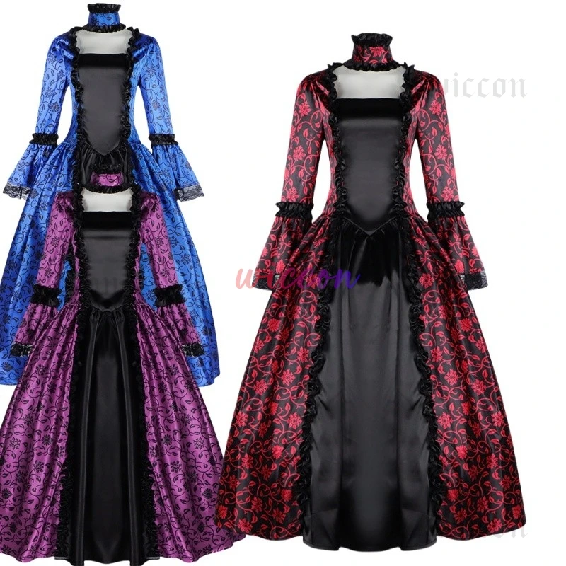 Средневековое платье с оборками и бантом, винтажное викторианское женское карнавальное платье макси на шнуровке, лоскутное женское длинное платье феи с цветочным принтом 
Средневековое платье с оборками и бантом, винтажное викторианское женское карнавальное платье макси на шнуровке, лоскутное женское длинное платье феи с цветочным принтом