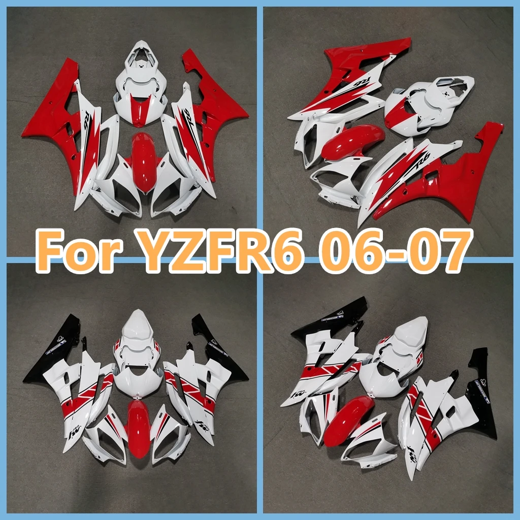 2006 2007 YZFR6 Fairing Kit for YAMAHA 06 07 YZF R6 YZF600 ABS Plastic 100% Fit ZXMT Sportbike Body Repair No Need Modify
2006 2007 YZFR6 Fairing Kit for YAMAHA 06 07 YZF R6 YZF600 ABS Plastic 100% Fit ZXMT Sportbike Body Repair No Need Modify