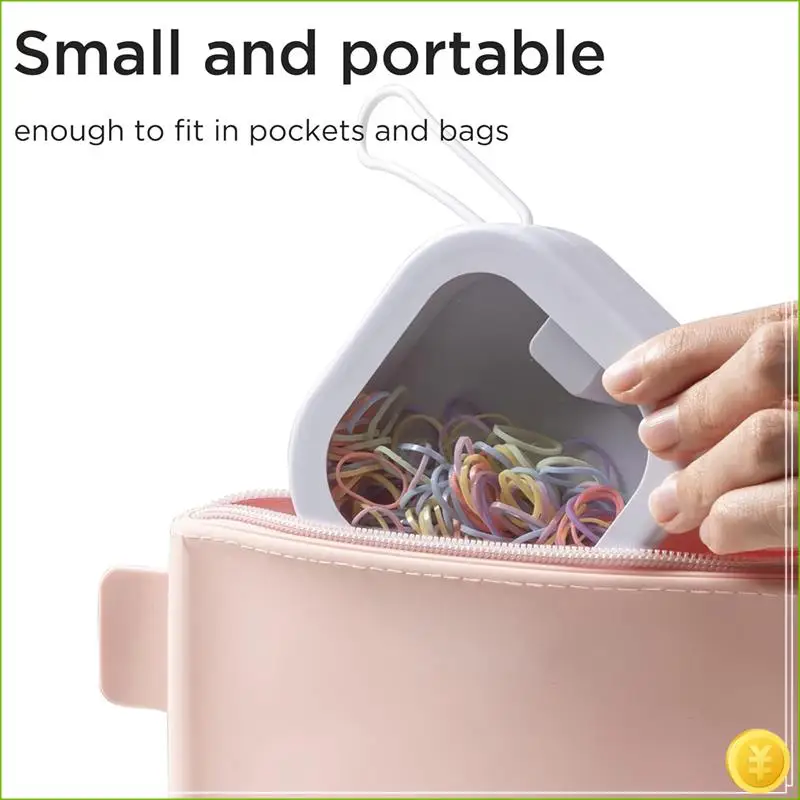 6 Pcs Portable Hair Tie Organizer Travel Storage Containers Stackable Box For Pin Cotton Swab Hair Clips Earrings Easy To Use
6 Pcs Portable Hair Tie Organizer Travel Storage Containers Stackable Box For Pin Cotton Swab Hair Clips Earrings Easy To Use