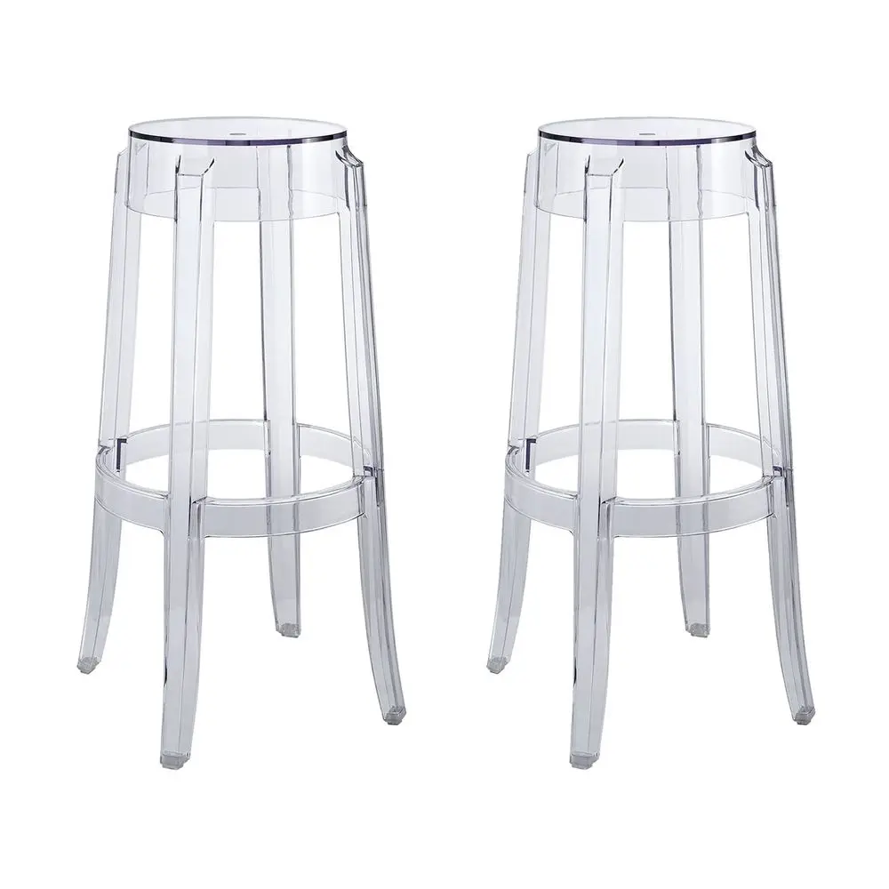 Casper Bar Stool, Clear, Set of 2
Casper Bar Stool, Clear, Set of 2