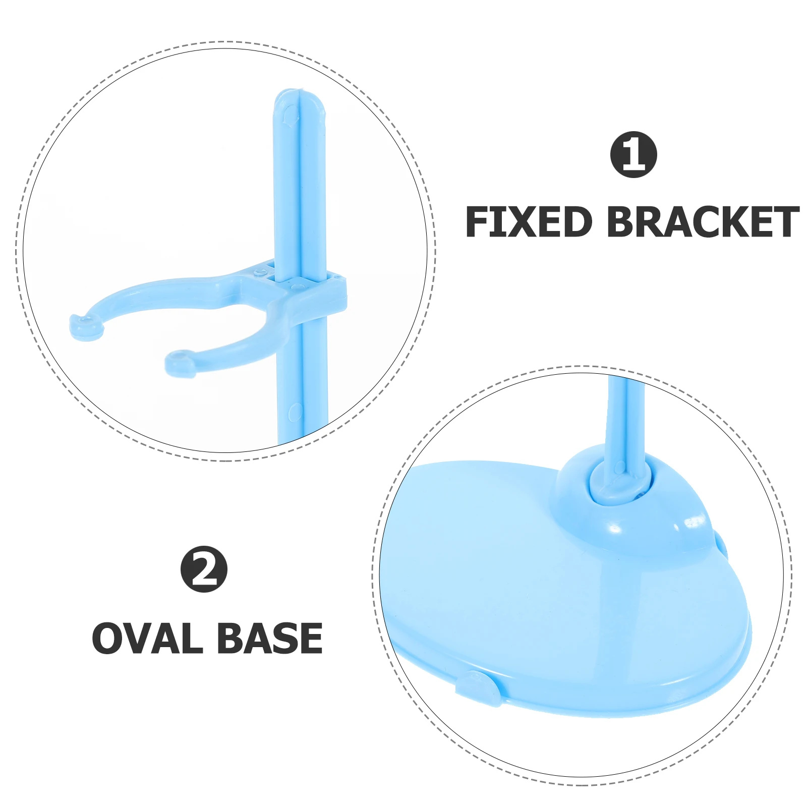 30Pcs Stand Display Plastic Waist Fixed Holder Support Rack Stable Rack for Display Organizer Decoration Stand
30Pcs Stand Display Plastic Waist Fixed Holder Support Rack Stable Rack for Display Organizer Decoration Stand