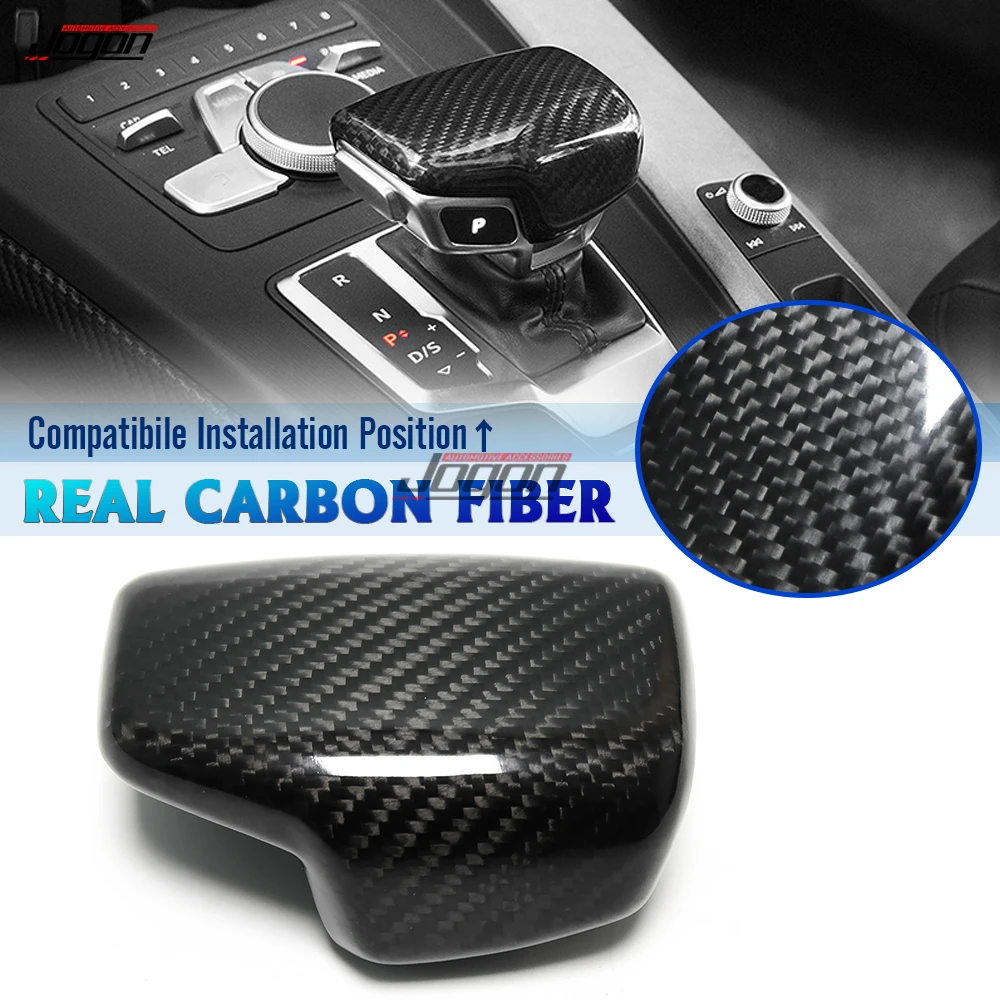 For AUDI A4 S4 RS4 B9 A5 S5 RS5 Q5 Q7 2016 - 2019 Real Carbon Fiber Gear Shift Knob Head Cover Trim Car Interior Accessories
For AUDI A4 S4 RS4 B9 A5 S5 RS5 Q5 Q7 2016 - 2019 Real Carbon Fiber Gear Shift Knob Head Cover Trim Car Interior Accessories