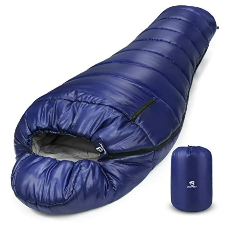Mummy Sleeping Bag for Outdoor Activities Polyester Shell, Black Warm, Washable, 15-45 Extreme 3-4 Season Use
Mummy Sleeping Bag for Outdoor Activities Polyester Shell, Black Warm, Washable, 15-45 Extreme 3-4 Season Use