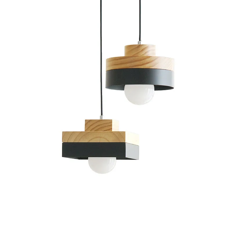 Nordic Round Led Pendant Light Fixture Modern Square Wooden Metal Iron Hanging Lamp Suspension Luminaire Cafe Bar Restaurant
Nordic Round Led Pendant Light Fixture Modern Square Wooden Metal Iron Hanging Lamp Suspension Luminaire Cafe Bar Restaurant