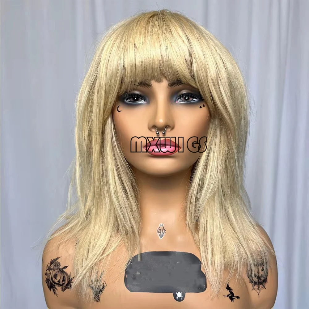 MXWIGS 613 Blonde Hair Synthetic Bangs Fring13X4 Lace Front Wig For Women Cosplay Long Glueless Preplucked Heat Resistant Fiber
MXWIGS 613 Blonde Hair Synthetic Bangs Fring13X4 Lace Front Wig For Women Cosplay Long Glueless Preplucked Heat Resistant Fiber
