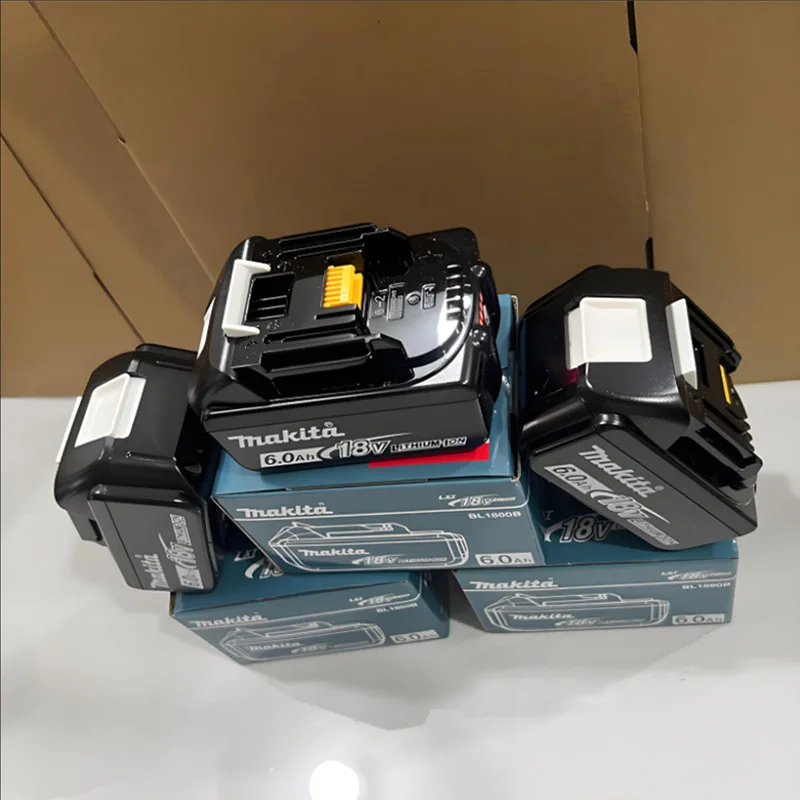 Batería Makita Original, batería recargable de 18V 9,0Ah, herramienta eléctrica BL1850, BL1860B, batería de litio Makita de 18V
Batería Makita Original, batería recargable de 18V 9,0Ah, herramienta eléctrica BL1850, BL1860B, batería de litio Makita de 18V