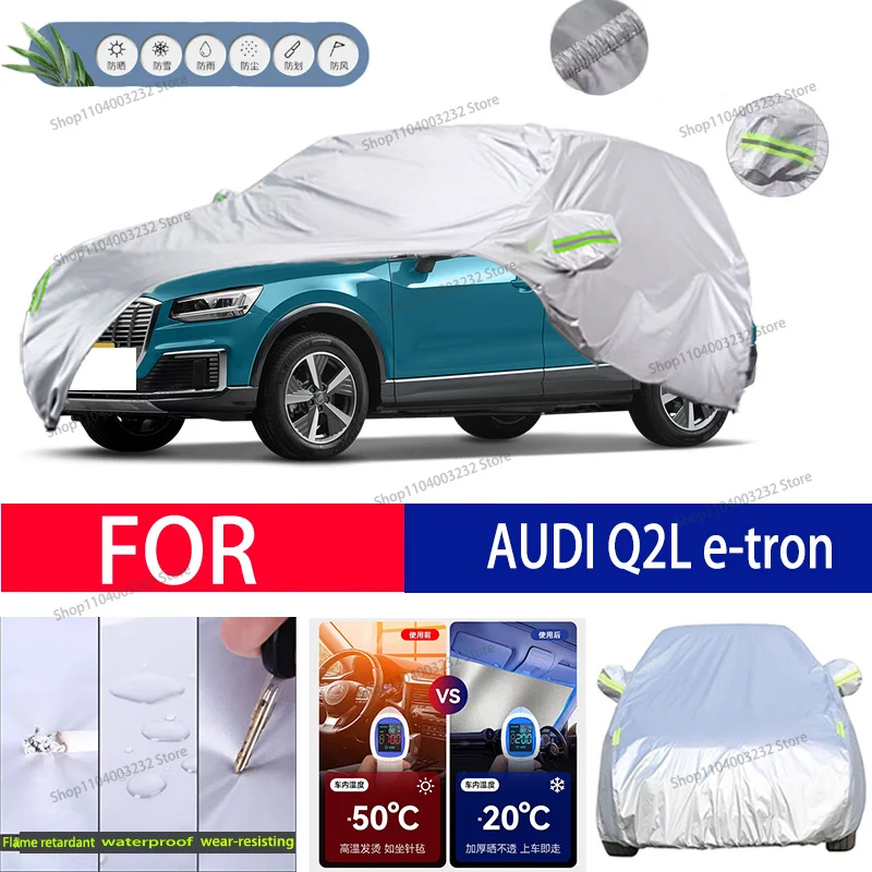 For Audi Q2 L e-tron Car clothing sun protection snow prevention antifreeze car protective cover auto cover
For Audi Q2 L e-tron Car clothing sun protection snow prevention antifreeze car protective cover auto cover