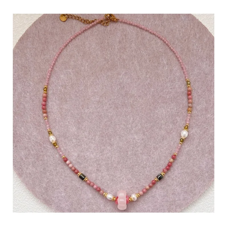 Fresh Wind Natural Stone Necklace Fashionable Versatile Commuter Style Exquisite Simple Temperament Jewelry
Fresh Wind Natural Stone Necklace Fashionable Versatile Commuter Style Exquisite Simple Temperament Jewelry