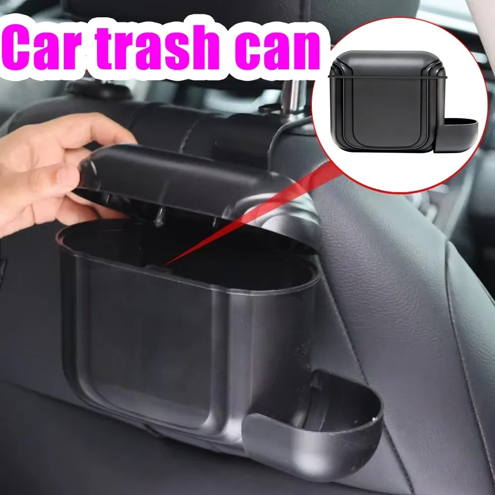 Бак для размещения автомобиля, подвесной ящик для мусора, черный пластиковый ящик для хранения и организации, спинка для мусора, автомобильные аксессуары для интерьера
Бак для размещения автомобиля, подвесной ящик для мусора, черный пластиковый ящик для хранения и организации, спинка для мусора, автомобильные аксессуары для интерьера