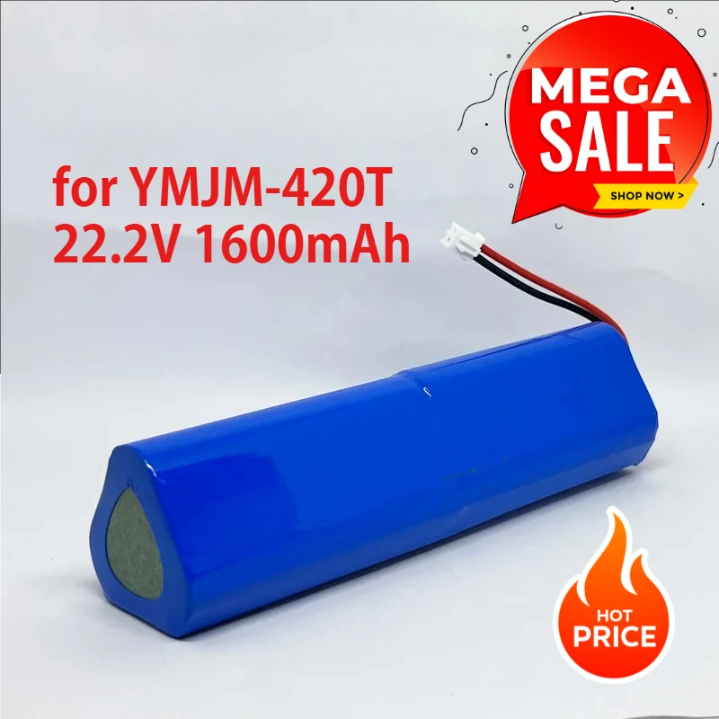 For YMJM-420T Fascia Gun Battery yunmai Li-Ion Battery Pack 16650
For YMJM-420T Fascia Gun Battery yunmai Li-Ion Battery Pack 16650