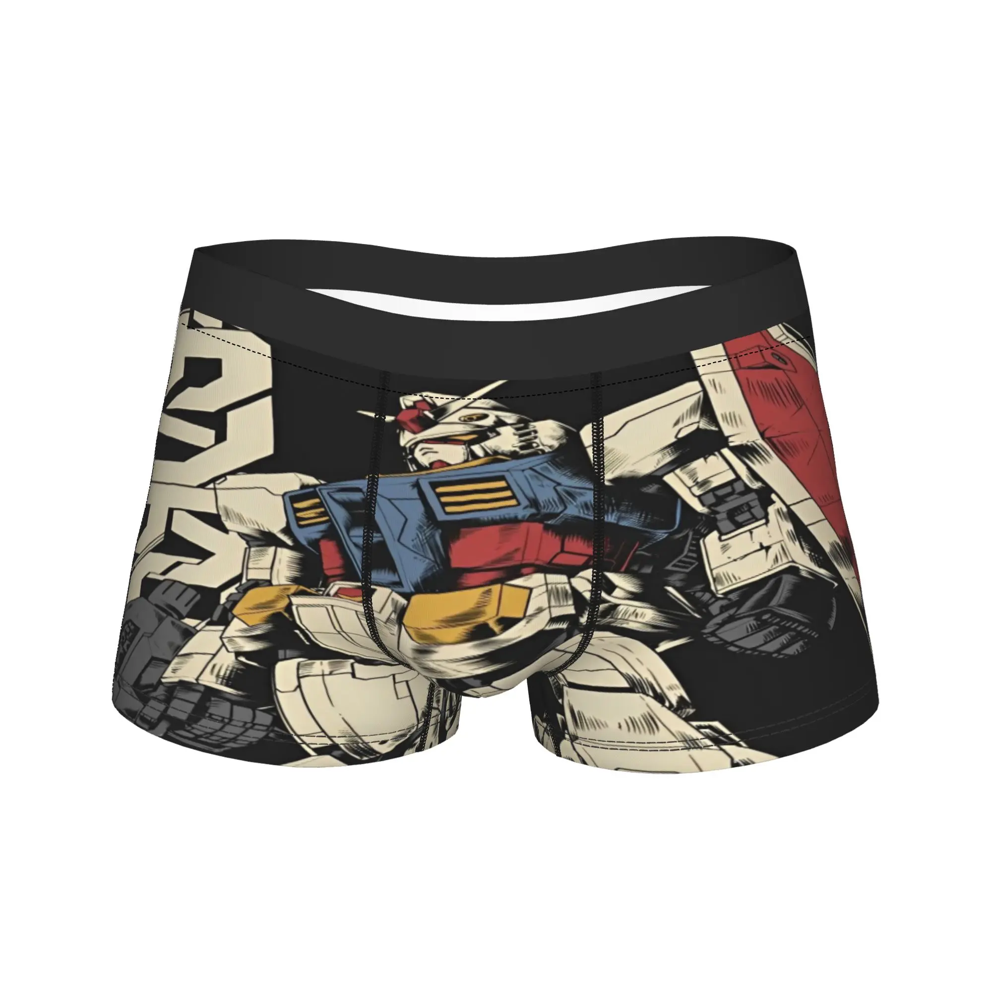 Gundam Underwear Cartoon Robot Males Underpants Design Comfortable Boxer Shorts Trenky Boxer Brief Plus Size
Gundam Underwear Cartoon Robot Males Underpants Design Comfortable Boxer Shorts Trenky Boxer Brief Plus Size