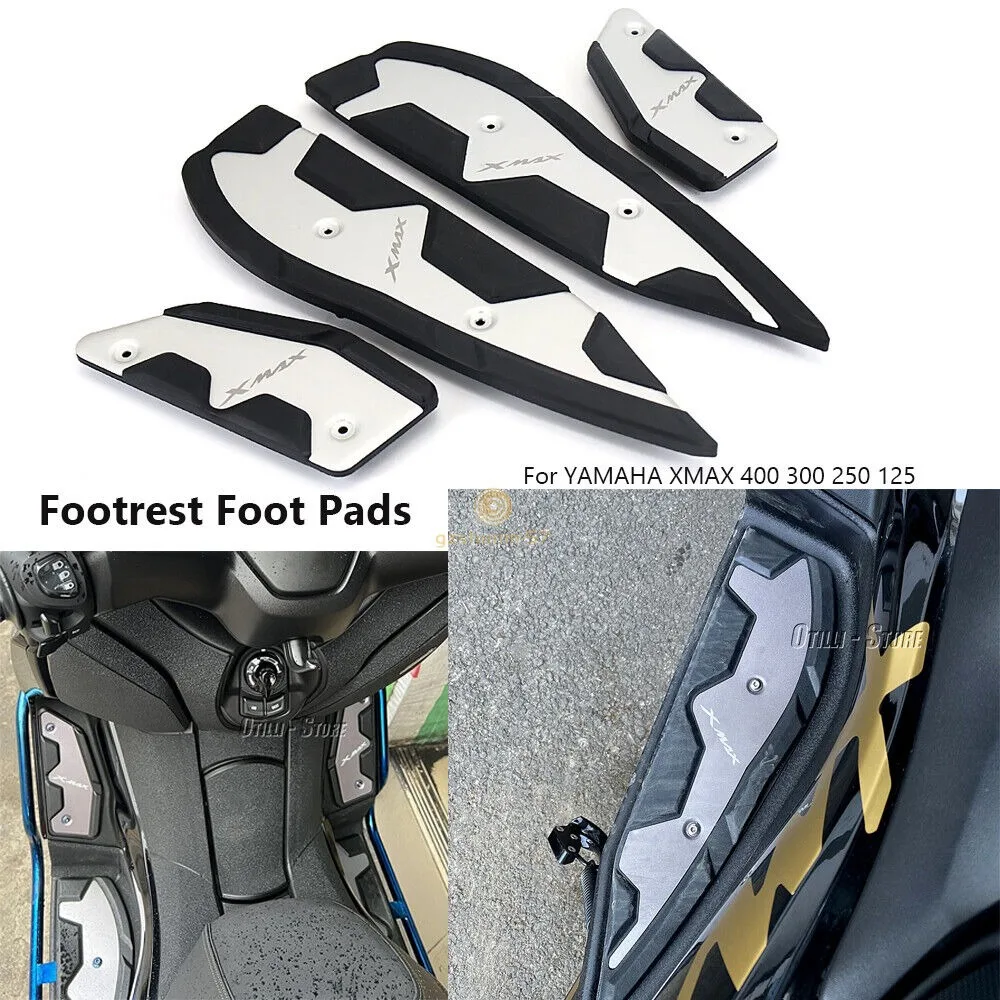Motorcycle Footpads For XMAX 125 250 300 400 2017-2023 Front Rear Pegs Plate Aluminum Alloy Pedal Modified Skid Proof Footrest
Motorcycle Footpads For XMAX 125 250 300 400 2017-2023 Front Rear Pegs Plate Aluminum Alloy Pedal Modified Skid Proof Footrest