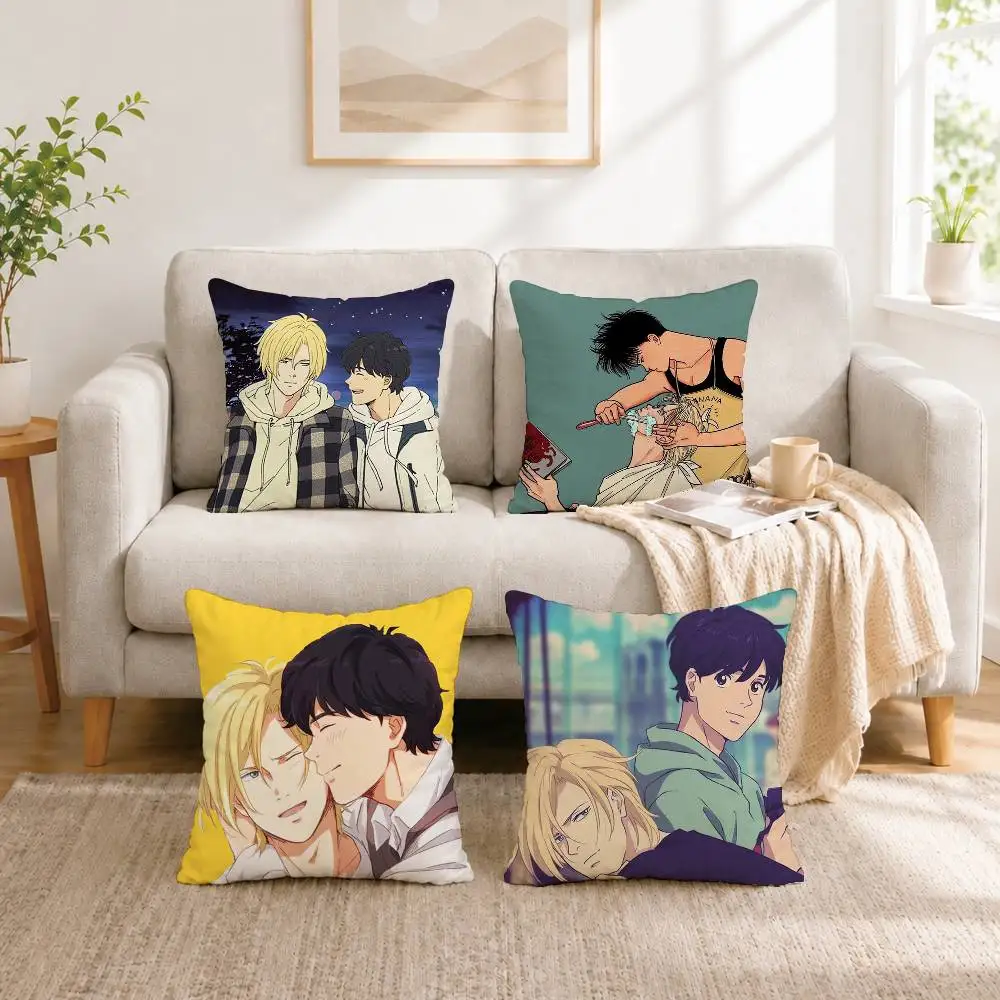 A-Anime B-BANANA FISH Square Double-Sided printed Pillow Case Bedroom Bedside Pillow Sofa Cushion Cover Gift
A-Anime B-BANANA FISH Square Double-Sided printed Pillow Case Bedroom Bedside Pillow Sofa Cushion Cover Gift