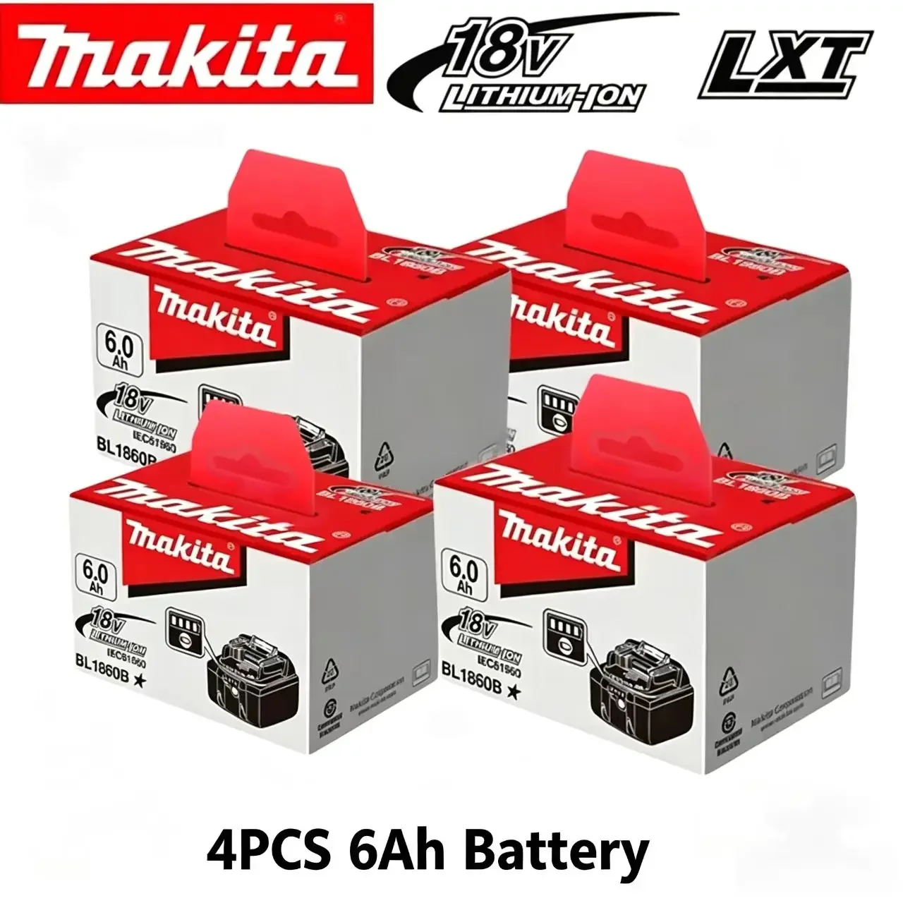 Makita 18V 6.0Ah 2026 Genuine Powerful long-lasting Rechargeable Battery+electric drill+charger ,For Makita Power Tools
Makita 18V 6.0Ah 2026 Genuine Powerful long-lasting Rechargeable Battery+electric drill+charger ,For Makita Power Tools