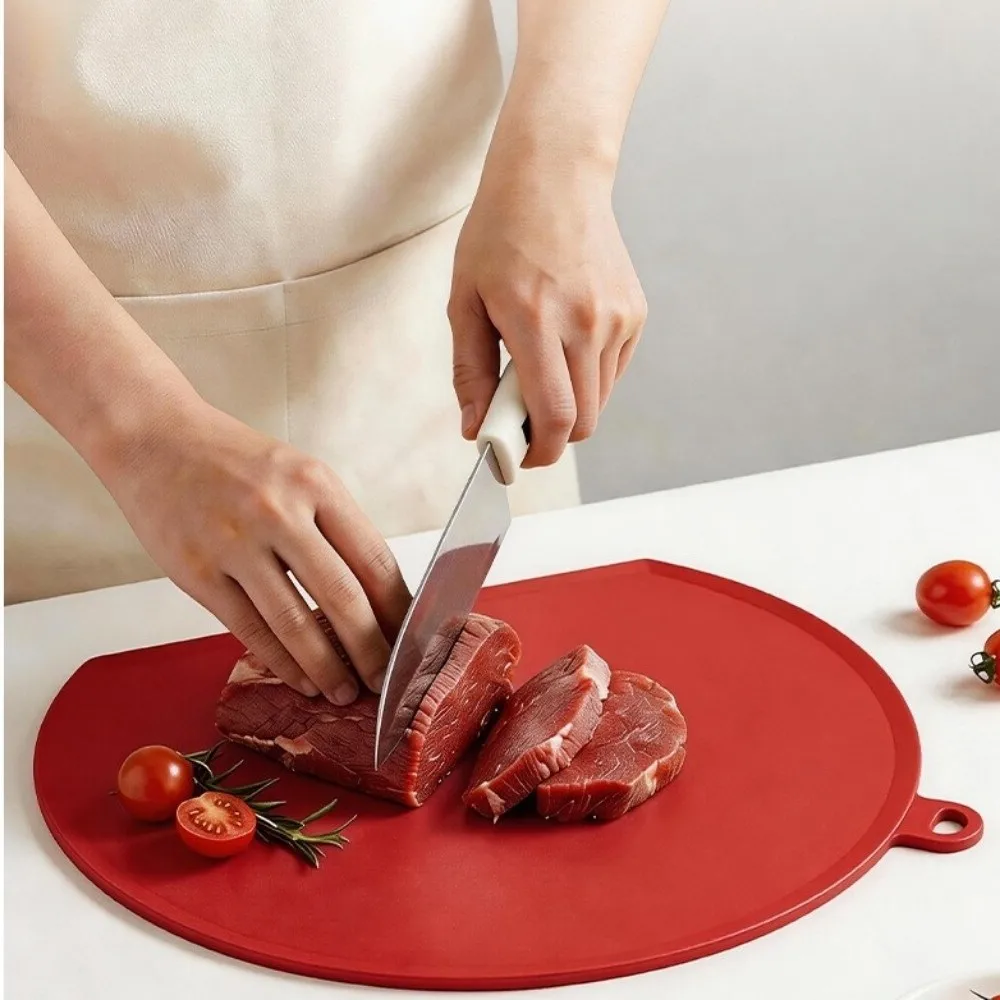 Mold-proof TPU Cutting Board TPU Double Sided Semi-Circular Cutting Board Non-Slip Food Safe Kitchen Chopping Block
Mold-proof TPU Cutting Board TPU Double Sided Semi-Circular Cutting Board Non-Slip Food Safe Kitchen Chopping Block