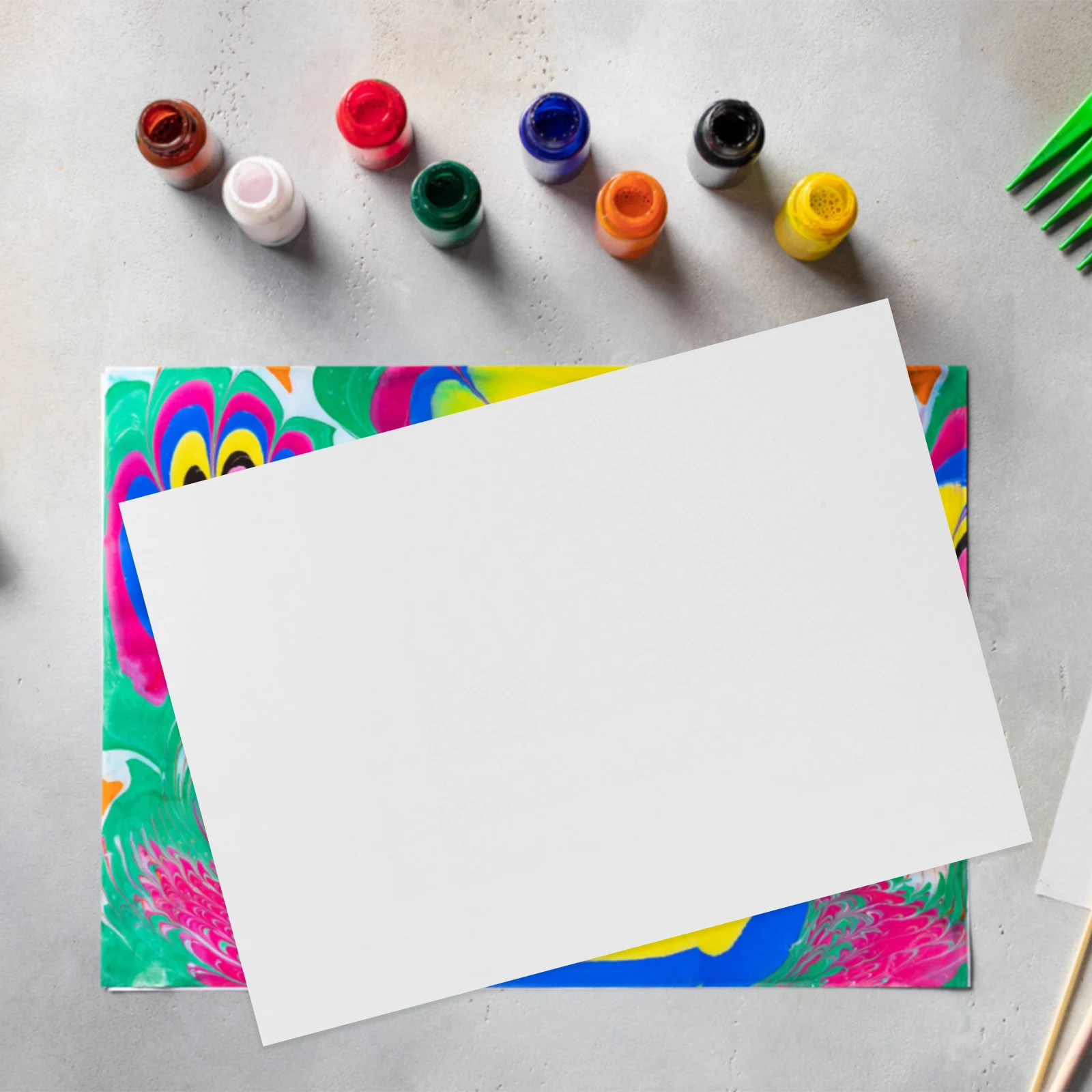 50 Sheets Water Marbling Painting Paper for Kids DIY Art Crafts Children Creative Drawing Activity Fun Educational Project
50 Sheets Water Marbling Painting Paper for Kids DIY Art Crafts Children Creative Drawing Activity Fun Educational Project