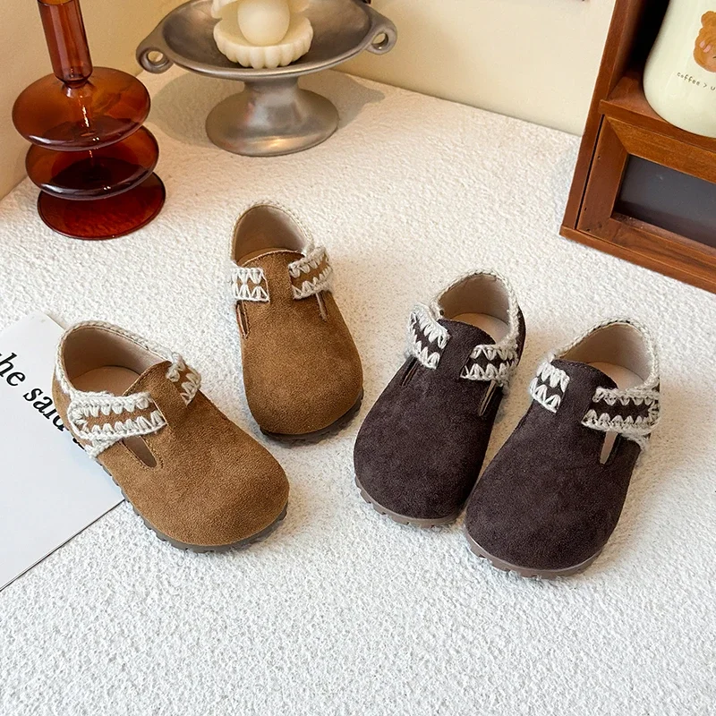 New Spring Autumn Girls Leather Shoes 2025 Retro Style Kids Causal Flat Shoes School Soft Bottom Children Fashion Princess Shoes
New Spring Autumn Girls Leather Shoes 2025 Retro Style Kids Causal Flat Shoes School Soft Bottom Children Fashion Princess Shoes