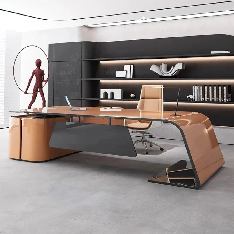 Large Computer Office Desk Bedroom Modern Luxury Writing Gaming Office Desk Coffee Executive Home Escritorio Oficina Furniture 
Large Computer Office Desk Bedroom Modern Luxury Writing Gaming Office Desk Coffee Executive Home Escritorio Oficina Furniture