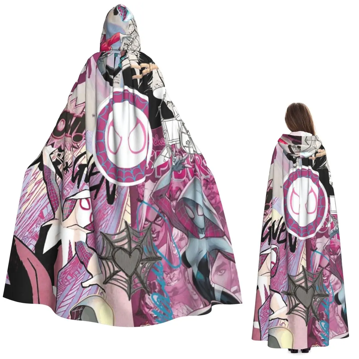 Призрак Паук Гвен Длинный Плащ С Капюшоном Ведьма Средневековый Костюм Косплей Накидка Хэллоуин Вампир Взрослый Унисекс
Призрак Паук Гвен Длинный Плащ С Капюшоном Ведьма Средневековый Костюм Косплей Накидка Хэллоуин Вампир Взрослый Унисекс