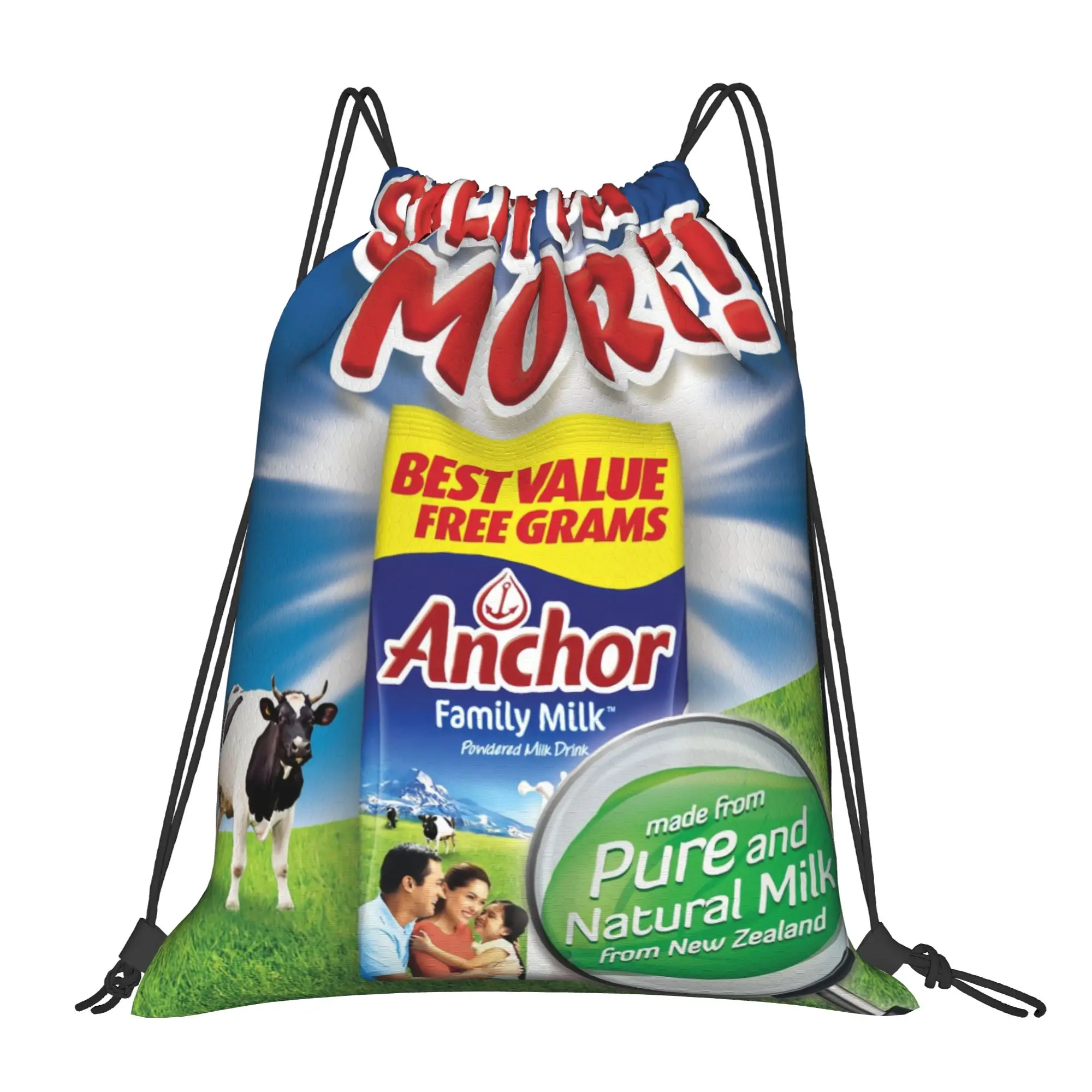 Портативные рюкзаки-мешки aAnchor Family Milk Philippine Visual Poster для походов, езды на велосипеде и хранения вещей в спортзале
Портативные рюкзаки-мешки aAnchor Family Milk Philippine Visual Poster для походов, езды на велосипеде и хранения вещей в спортзале