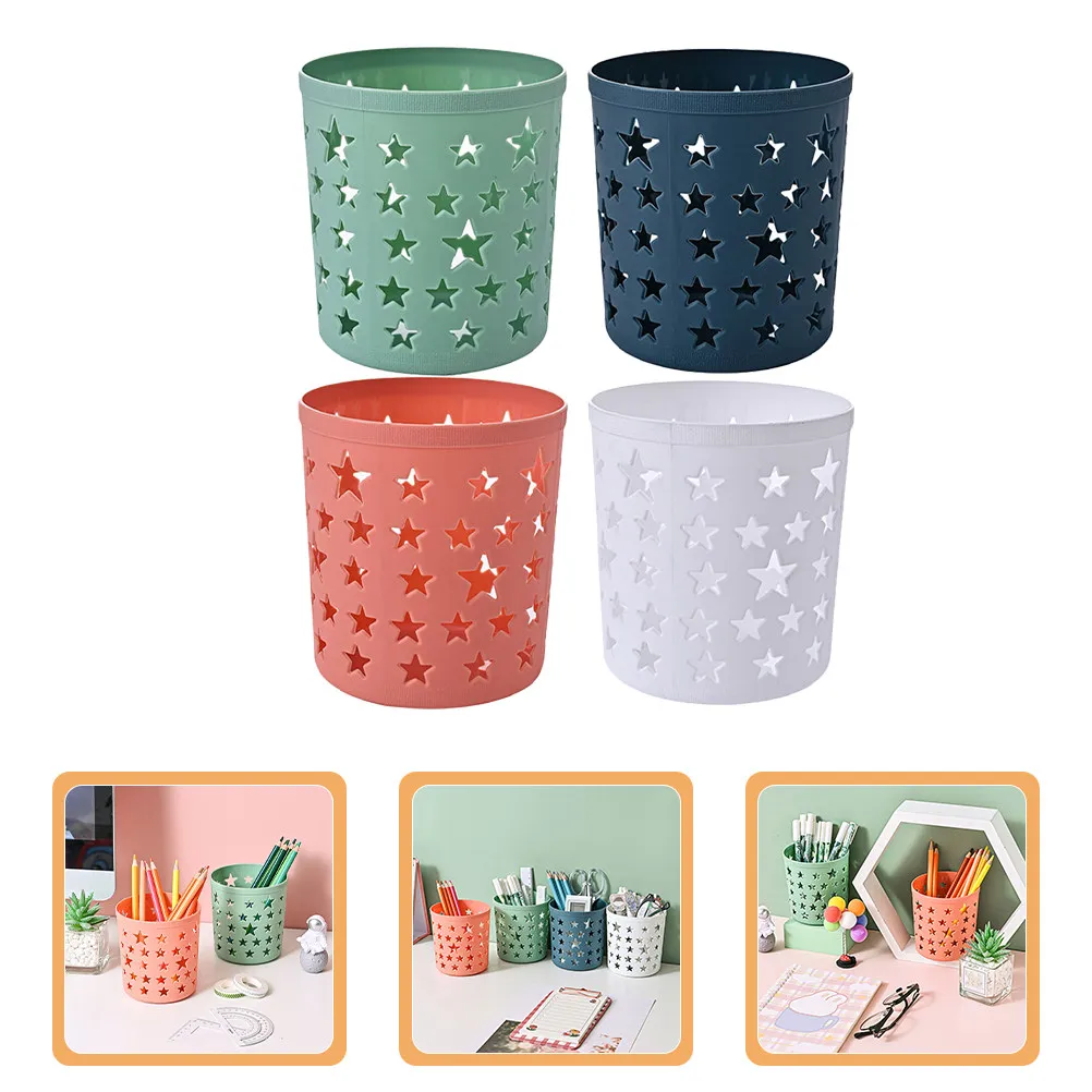 8Pcs Hollow Plastic Storage Cup Multifunctional Pen Holder Desktop Organizer Pencil Basket Office Supplies Desk Accessories
8Pcs Hollow Plastic Storage Cup Multifunctional Pen Holder Desktop Organizer Pencil Basket Office Supplies Desk Accessories