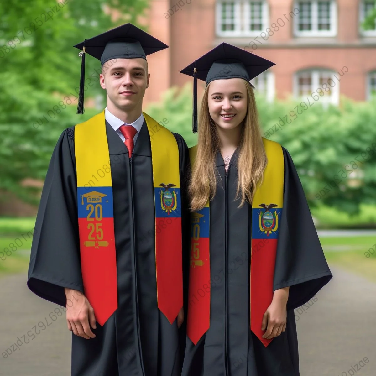New Ecuador Flag Unisex Top Print Graduation Stole Sash Adult Plain Graduate Honor Stole Class of 2025
New Ecuador Flag Unisex Top Print Graduation Stole Sash Adult Plain Graduate Honor Stole Class of 2025