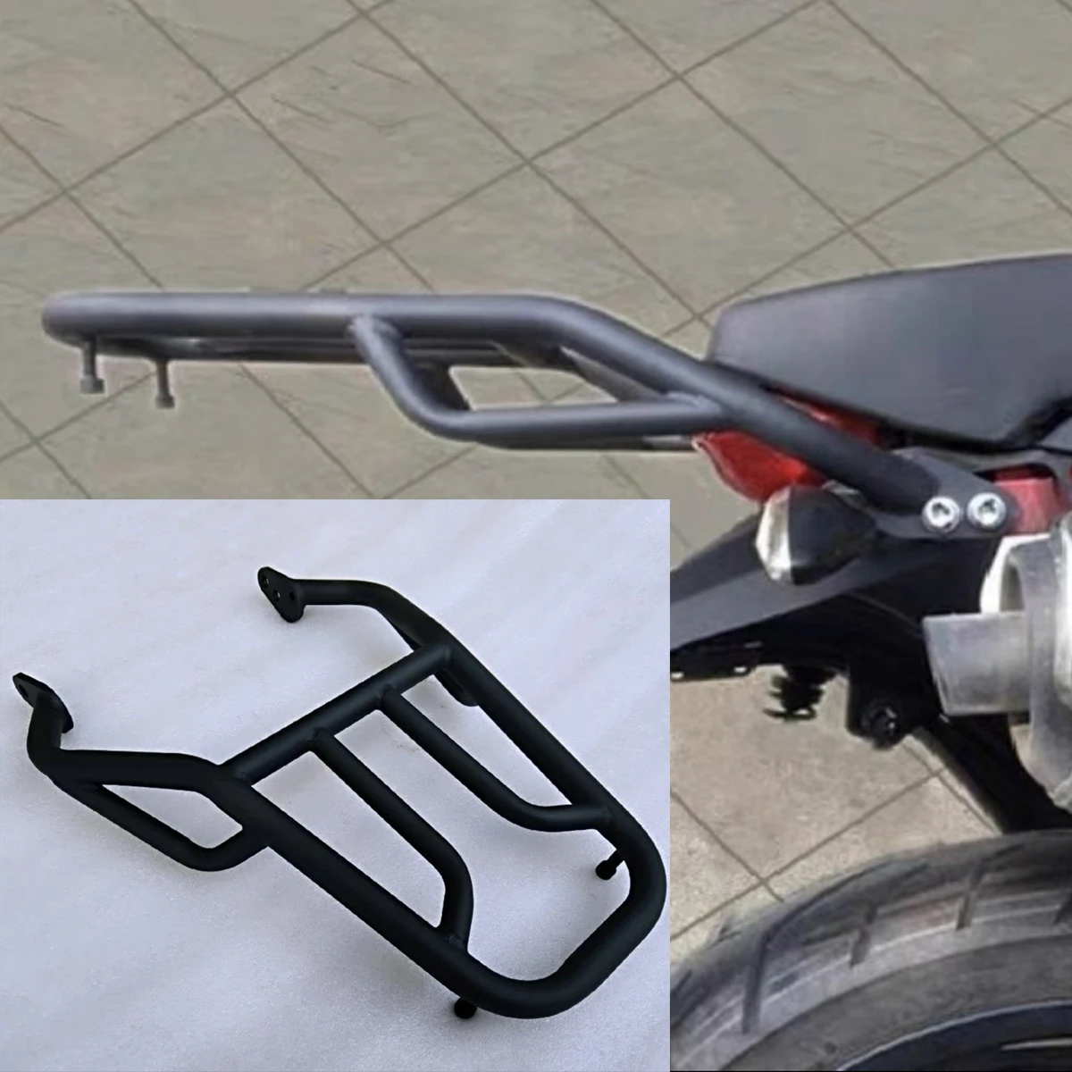 Motorcycle rear rack/trunk rack/luggage rack modification trunk support rear rack Fit For Aprilia150 125-2 GPR125-2
Motorcycle rear rack/trunk rack/luggage rack modification trunk support rear rack Fit For Aprilia150 125-2 GPR125-2