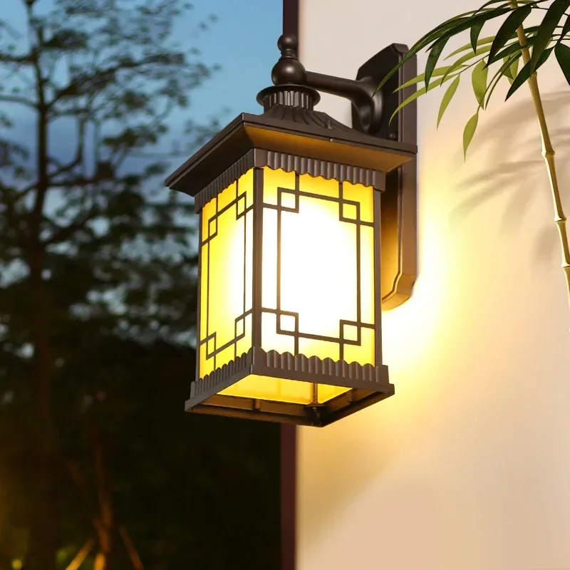 SANDIY Garden Light Outdoor Chinese Style Waterproof Vintage Villa Doorway Corridor Lamp Wall Sconce For Porch Light Fixture
SANDIY Garden Light Outdoor Chinese Style Waterproof Vintage Villa Doorway Corridor Lamp Wall Sconce For Porch Light Fixture
